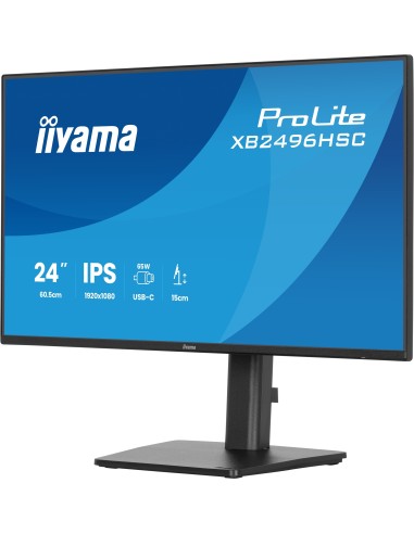 iiyama ProLite XB2496HSC-B1 pantalla para PC 60,5 cm (23.8") 1920 x 1080 Pixeles Full HD LED Negro