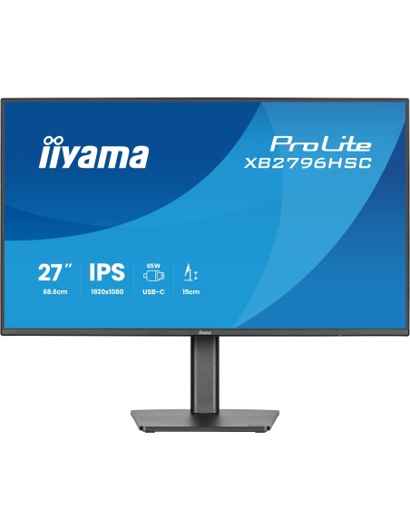 iiyama ProLite XB2796HSC-B1 pantalla para PC 68,6 cm (27") 1920 x 1080 Pixeles Full HD LED Negro