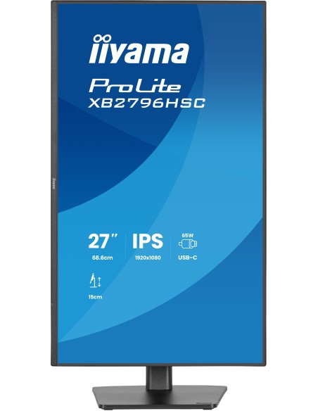 iiyama ProLite XB2796HSC-B1 pantalla para PC 68,6 cm (27") 1920 x 1080 Pixeles Full HD LED Negro