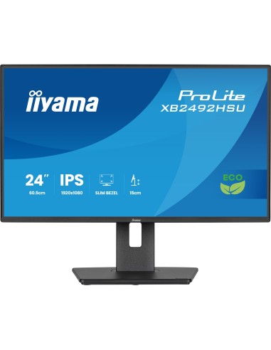 iiyama ProLite XB2492HSU-B1 pantalla para PC 60,5 cm (23.8") 1920 x 1080 Pixeles Full HD LED Negro