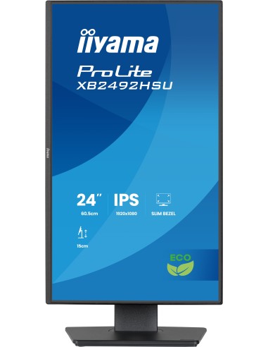 iiyama ProLite XB2492HSU-B1 pantalla para PC 60,5 cm (23.8") 1920 x 1080 Pixeles Full HD LED Negro