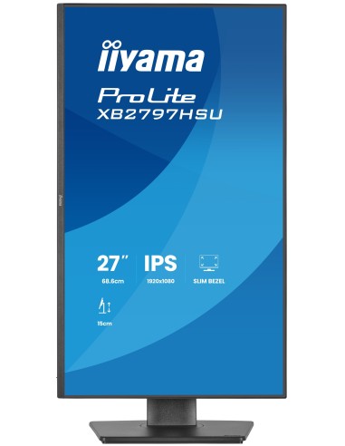 iiyama ProLite XB2797HSU-B1 pantalla para PC 68,6 cm (27") 1920 x 1080 Pixeles Full HD LED Negro