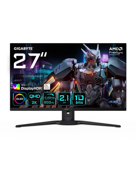 GIGABYTE AORUS FO27Q5P Monitor Gaming OLED QHD
