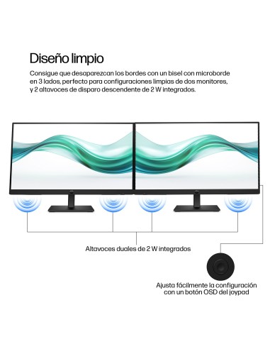 HP Series 3 Pro Monitor FHD de la serie 3 Pro de 21,5 pulgadas  322ph