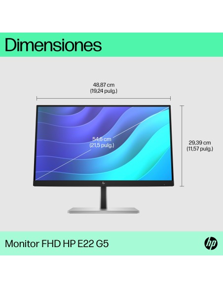 HP E-Series Monitor FHD E22 G5