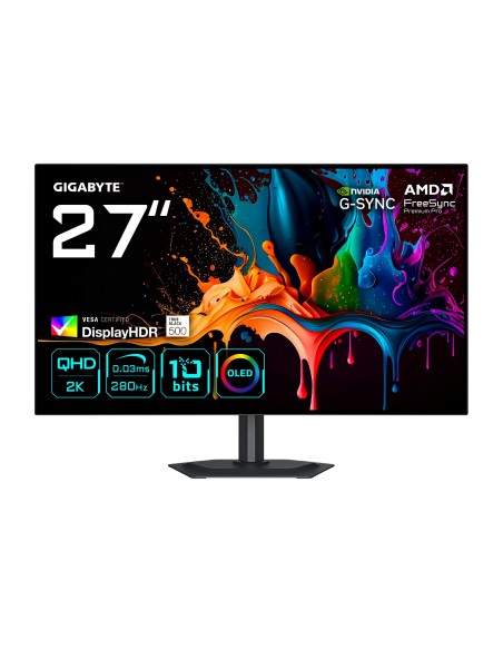GIGABYTE MO27Q28G Monitor Gaming OLED 27" QHD