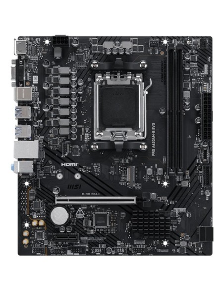 MSI PRO A620AM-B EVO placa base AMD A620A Zócalo AM5 micro ATX