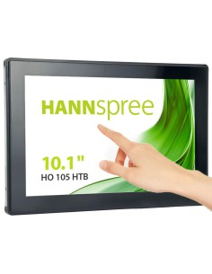 Hannspree Open Frame HO 105 HTB Pantalla plana para señalización digital 25,6 cm (10.1") LCD 350 cd   m² HD Negro Pantalla