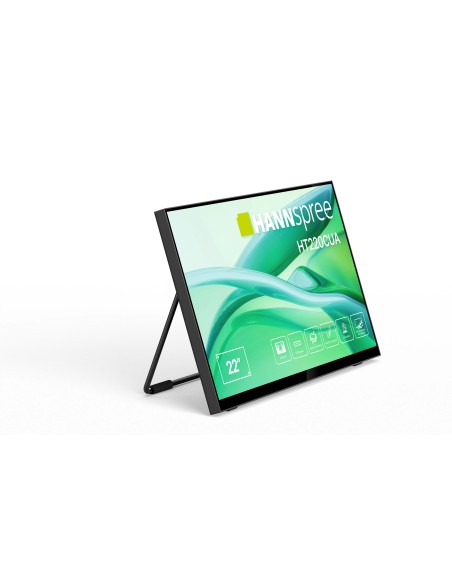 Hannspree HT220CUA pantalla para PC 54,5 cm (21.4") 1920 x 1080 Pixeles Full HD LED Pantalla táctil Negro