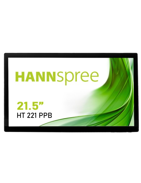Hannspree HT 221 PPB pantalla para PC 54,6 cm (21.5") 1920 x 1080 Pixeles Full HD LED Pantalla táctil Negro