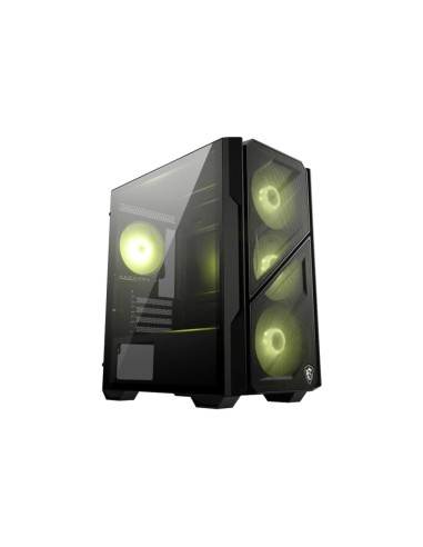 MSI MAG FORGE M110R AIRFLOW carcasa de ordenador Mini Tower Negro