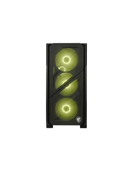 MSI MAG FORGE M110R AIRFLOW carcasa de ordenador Mini Tower Negro