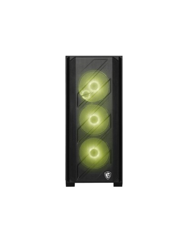MSI MAG FORGE 330R AIRFLOW carcasa de ordenador Midi Tower Negro, Transparente