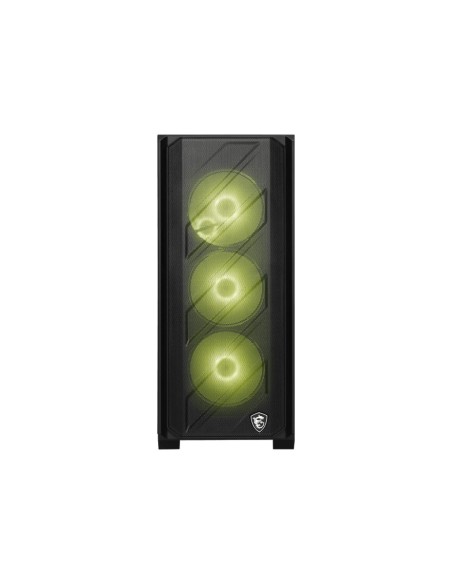 MSI MAG FORGE 330R AIRFLOW carcasa de ordenador Midi Tower Negro, Transparente