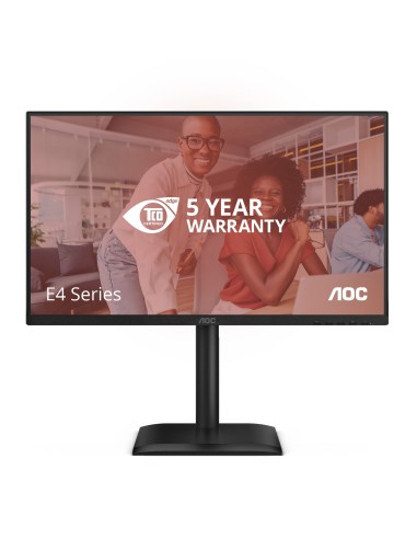 AOC E4 24E4CV pantalla para PC 60,5 cm (23.8") 1920 x 1080 Pixeles Full HD LED Negro