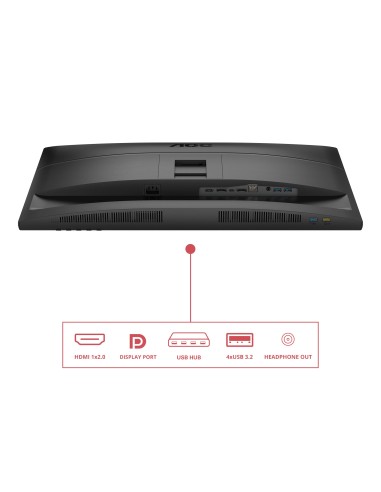 AOC E4 Q27E4CV pantalla para PC 68,6 cm (27") 2560 x 1440 Pixeles Quad HD LED Negro