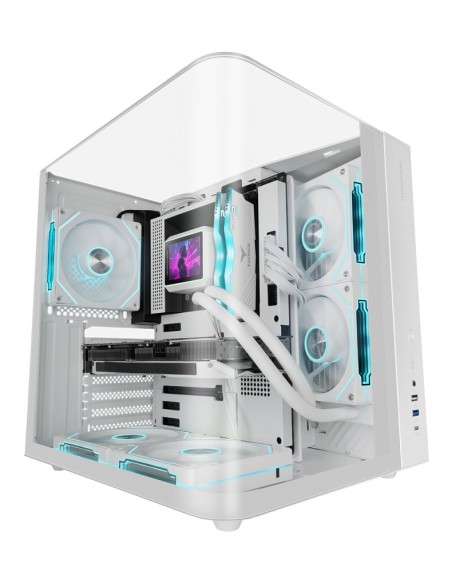 Mars Gaming MC-INFINIOLITEW Midi Tower Blanco