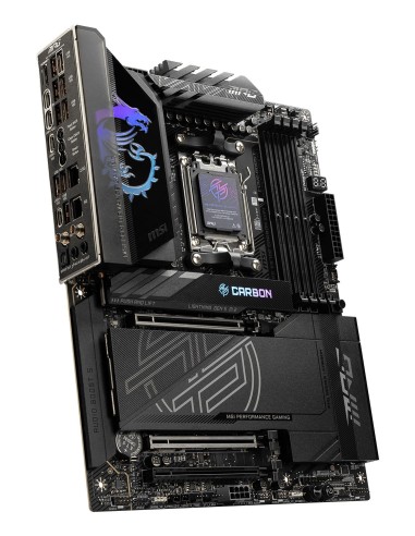 MSI MPG X870E CARBON WIFI placa base AMD X870E Zócalo AM5 ATX