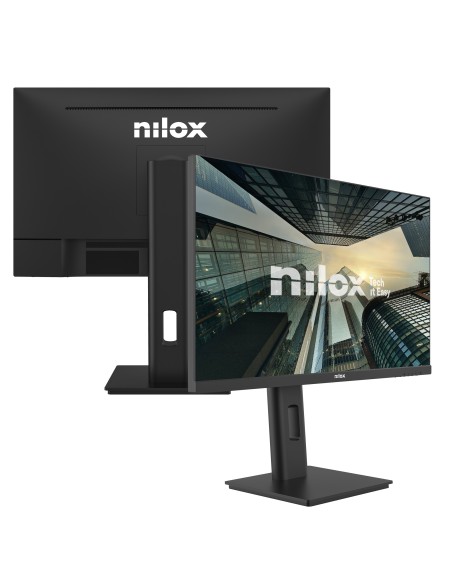 Nilox MONITOR 27 IPS 120 HZ FHD pantalla para PC 68,6 cm (27") 1920 x 1080 Pixeles Full HD LCD Negro