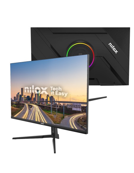 Nilox MONITOR 32 IPS 100 HZ HDMI Y DP pantalla para PC 81,3 cm (32") 2560 x 1440 Pixeles Quad HD LCD Negro