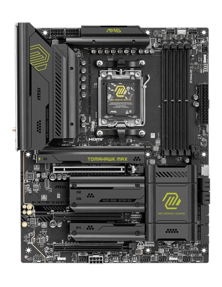 MSI MAG B850 TOMAHAWK MAX WIFI placa base AMD B850 Zócalo AM5 ATX