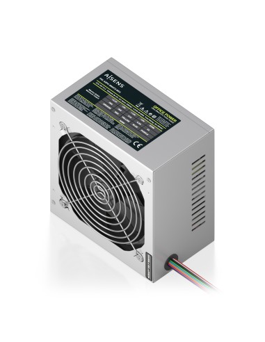 AISENS Fuente Alimentacion ATX 500W OEM, Plata