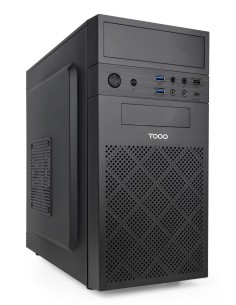 TooQ Caja Minitorre Micro-ATX “ISOBOX ULTRA”, Negra
