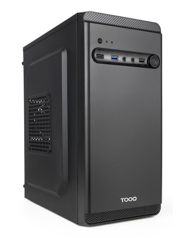 TooQ Caja Minitorre Micro-ATX “DODEKA ULTRA” Negra