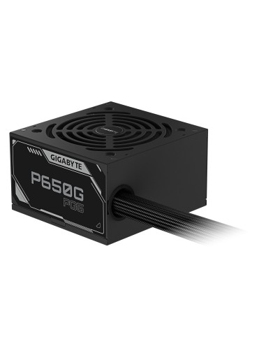GIGABYTE P650G PCIE 5.1 Fuente de alimentación – PCIe 5.1, 80 PLUS Gold, ventilador de 120mm, compatible con ATX 3.1, enchufe EU