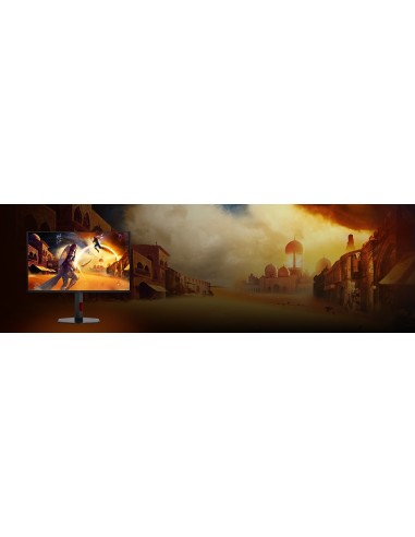 AOC G4 Q27G4ZDR pantalla para PC 67,3 cm (26.5") 2560 x 1440 Pixeles Quad HD QD-OLED Negro, Rojo