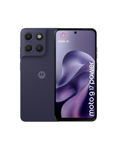 Motorola moto g17 power 17,1 cm (6.72") Ranura híbrida Dual SIM Android 15 USB Tipo C 4 GB 256 GB 6000 mAh Púrpura