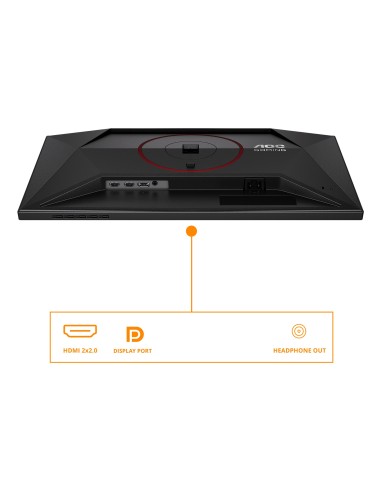 AOC G4 24G4ZR pantalla para PC 60,5 cm (23.8") 1920 x 1080 Pixeles Full HD LED Negro, Rojo