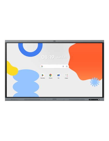 Samsung LH86WAFPLGC pizarra blanca interactiva 2,18 m (86") 3840 x 2160 Pixeles Pantalla táctil Negro, Gris