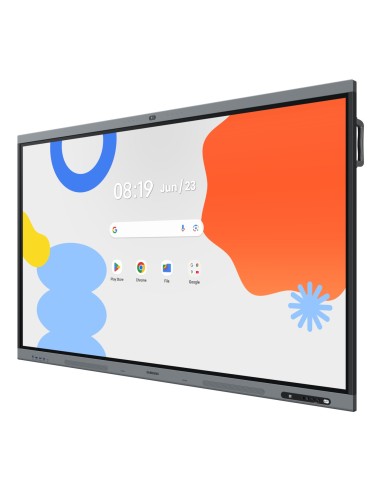 Samsung LH86WAFPLGC pizarra blanca interactiva 2,18 m (86") 3840 x 2160 Pixeles Pantalla táctil Negro, Gris