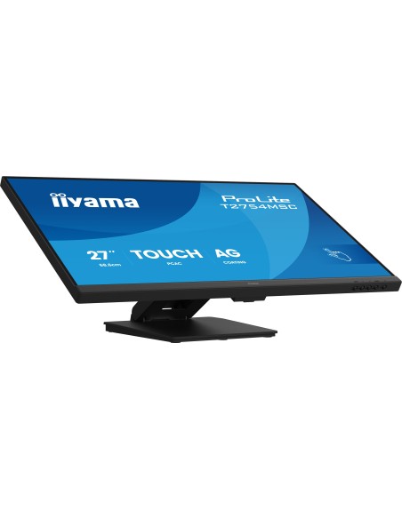 iiyama ProLite T2754MSC-B2AG pantalla para PC 68,6 cm (27") 1920 x 1080 Pixeles Full HD LED Pantalla táctil Multi-usuario Negro