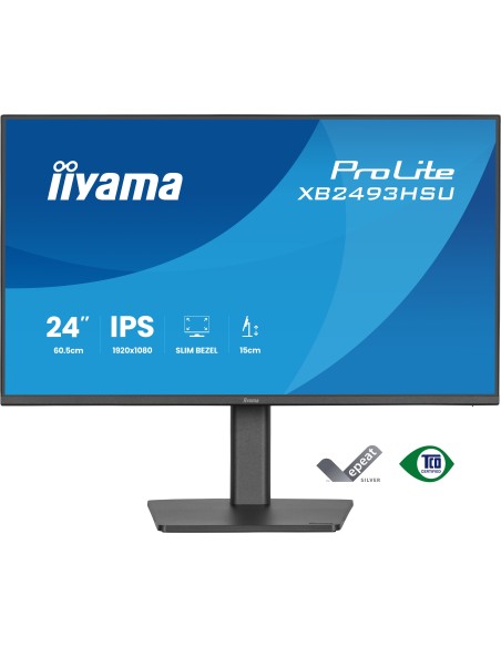 iiyama ProLite XB2493HSU-B1 pantalla para PC 60,5 cm (23.8") 1920 x 1080 Pixeles Full HD LED Negro