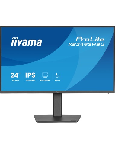 iiyama ProLite XB2493HSU-B1 pantalla para PC 60,5 cm (23.8") 1920 x 1080 Pixeles Full HD LED Negro