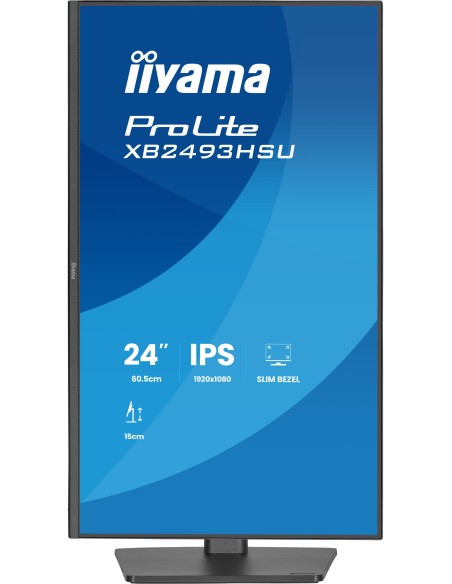 iiyama ProLite XB2493HSU-B1 pantalla para PC 60,5 cm (23.8") 1920 x 1080 Pixeles Full HD LED Negro