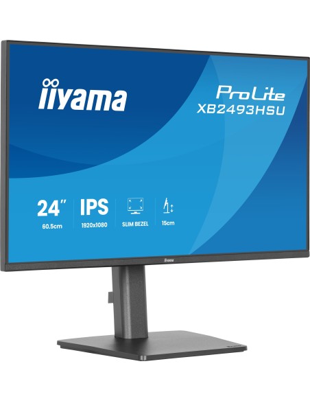 iiyama ProLite XB2493HSU-B1 pantalla para PC 60,5 cm (23.8") 1920 x 1080 Pixeles Full HD LED Negro