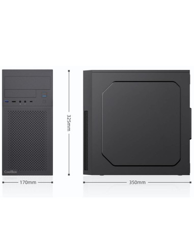 CoolBox CAJA MATX M680 USB-C 3.2 GEN1 FTE.BASIC500 500W