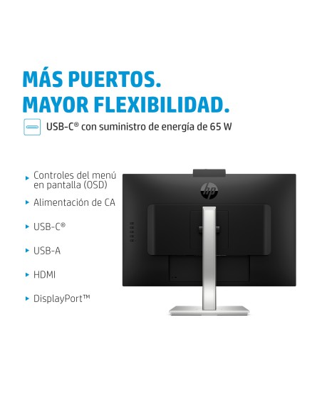HP E-Series Monitor de conferencias USB-C QHD E27m G4
