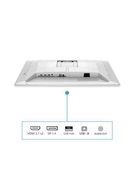 Philips Evnia 6000 27M2N6501L 00 pantalla para PC 67,3 cm (26.5") 2560 x 1440 Pixeles Quad HD QD-OLED Blanco