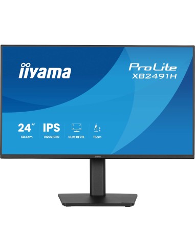 iiyama ProLite XB2491H-B1 pantalla para PC 60,5 cm (23.8") 1920 x 1080 Pixeles Full HD LCD Negro