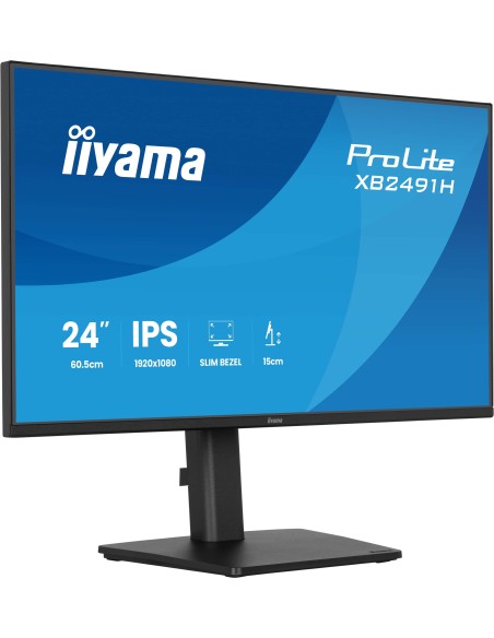 iiyama ProLite XB2491H-B1 pantalla para PC 60,5 cm (23.8") 1920 x 1080 Pixeles Full HD LCD Negro