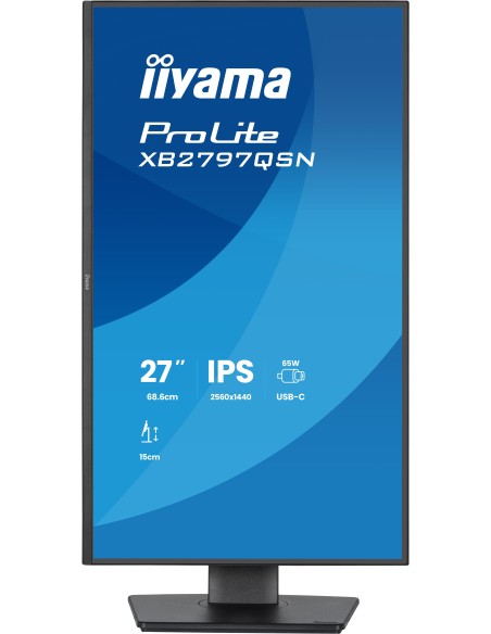 iiyama ProLite XB2797HSN-B1 pantalla para PC 68,6 cm (27") 1920 x 1080 Pixeles Full HD LCD Negro