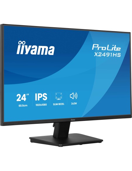 iiyama ProLite X2491HS-B1 pantalla para PC 60,5 cm (23.8") 1920 x 1080 Pixeles Full HD LCD Negro