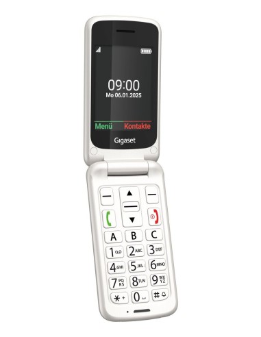 Gigaset GL595 7,11 cm (2.8") 114 g Blanco Teléfono para personas mayores