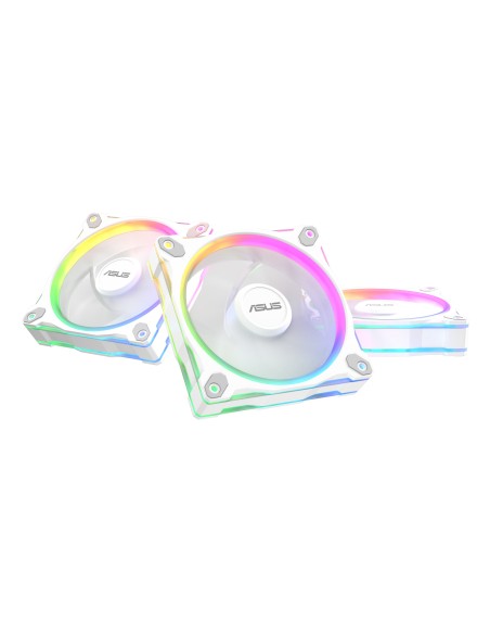 ASUS Prime MR120 Fan ARGB White 3in1 Carcasa del ordenador Ventilador 12 cm Blanco