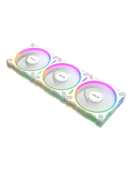 ASUS Prime MR120 Fan ARGB White 3in1 Carcasa del ordenador Ventilador 12 cm Blanco