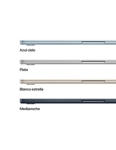 Apple MacBook Air 15" M5 chip 10‑core CPU 10‑core GPU, 16GB, 512GB SSD - Azul cielo